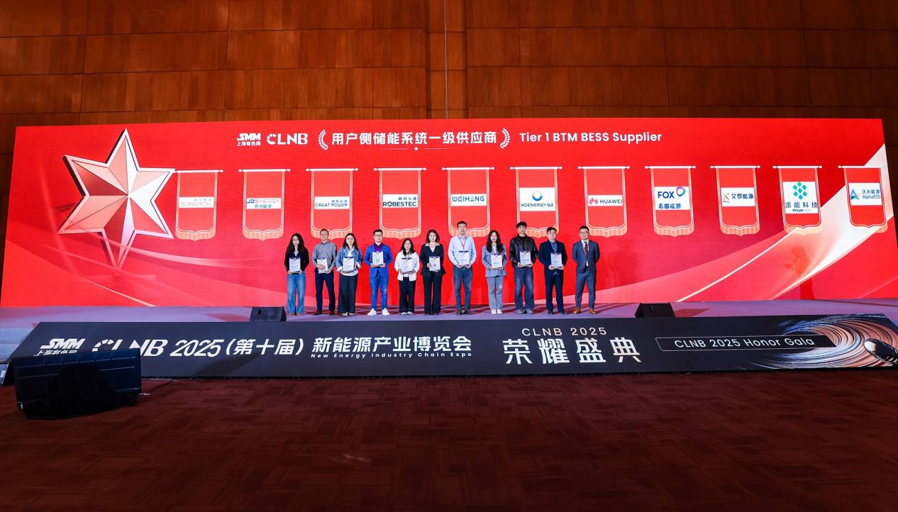 森林舞会能源荣登SMM Tier 1榜单，获“用户侧储能系统一级供应商”认证！